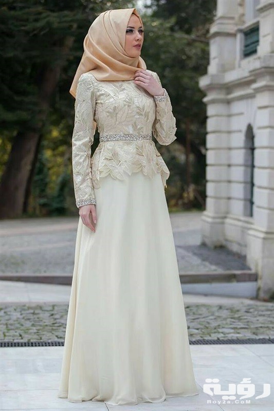 صور فساتين كتب الكتاب للمحجبات فخمة 2026 مودرن شيك 2 47 1