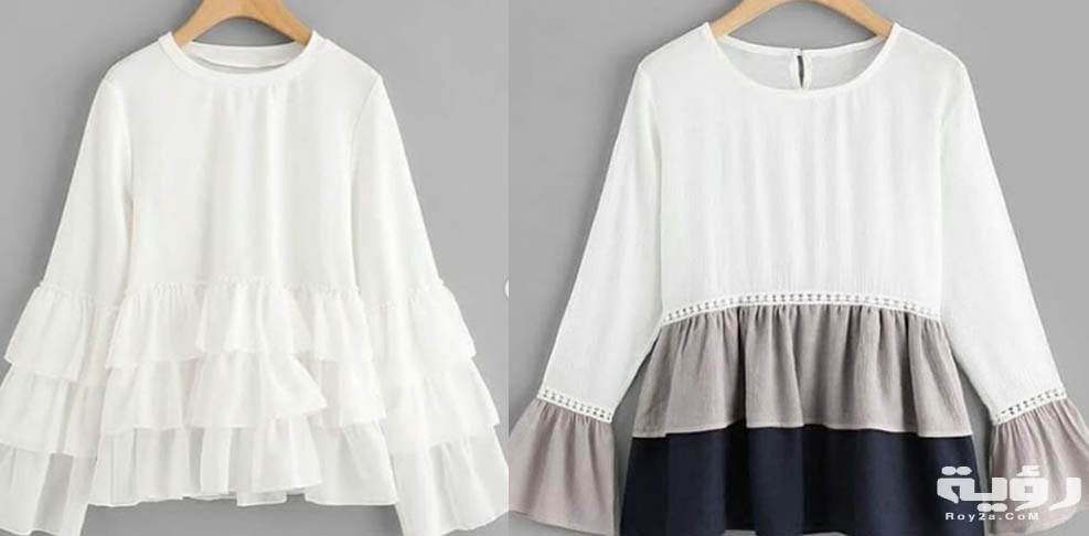 صور بلوزات محجبات كاجوال 2026 موديلات حديثة طويلة وقصير 5 بلوزة 2