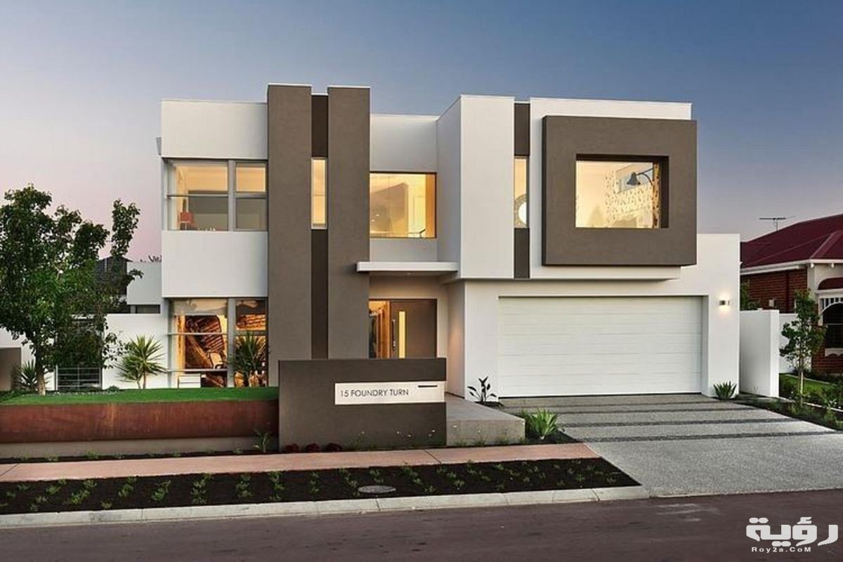 صور تشطيبات واجهات منازل 2026 كتالوج واجهة منزل 3 تصميم واجهات