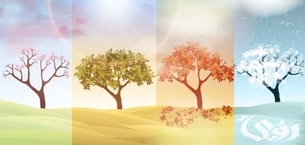 اذاعة مدرسية عن فصول السنة