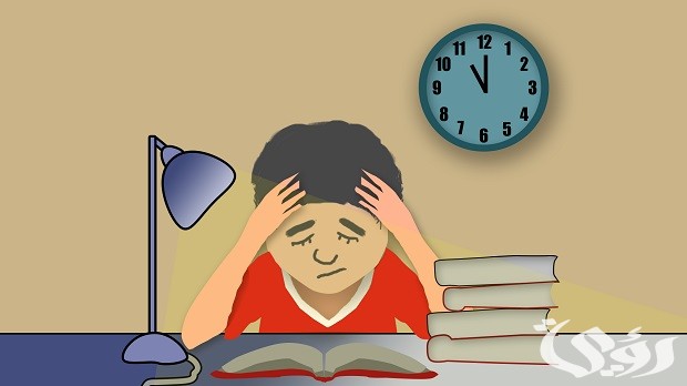 اذاعة مدرسية عن قلق الامتحان