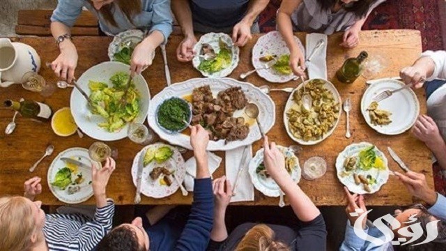 دعاء الانتهاء من الطعام مكتوب