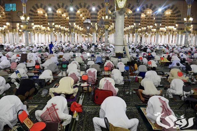 استعداد للصلاة في المدينة... الاستعلام عن حالة إشغال المصليات في المسجد النبوي 2026 3 “رئاسة الحرمين” تُوضح كيفية الاستعلام عن حالة اشغال المصليات في المسجد النبوي بالعشر الأواخر