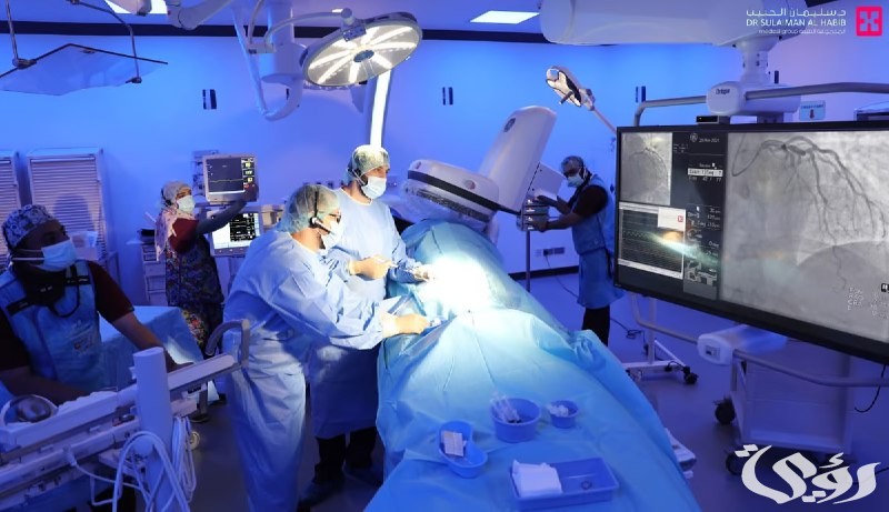 مستشفى الدكتور سليمان الحبيب بالخبر ينقذ "سبعينية" مصابة بجلطة قلبية عبر "المثقاب الحلزوني"