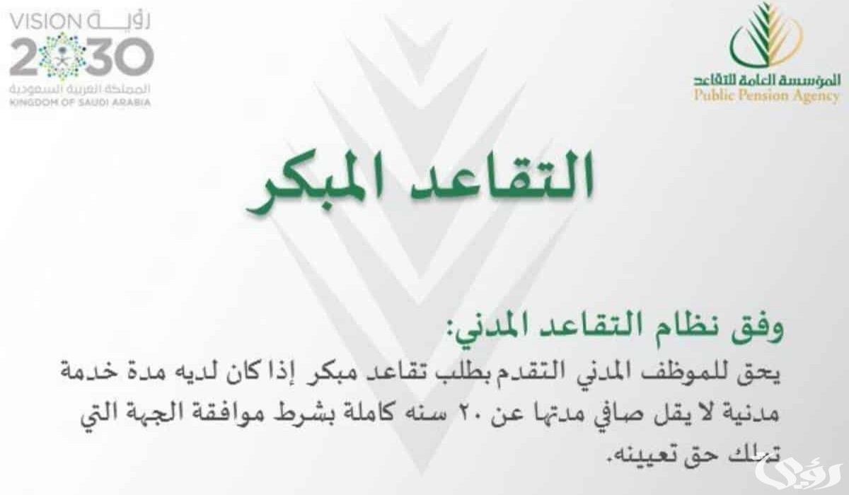 موعد التقديم على التقاعد المبكر للمعلمين والمعلمات 1446