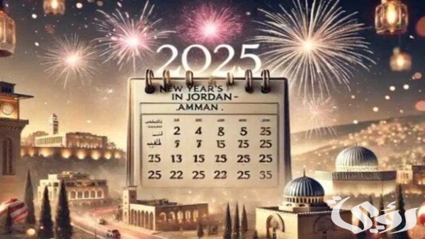 إجازات 2025 باليوم والتاريخ في العام الجديد