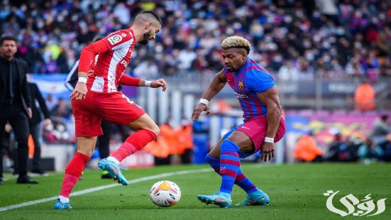 موعد مباراة برشلونة واتلتيكو مدريد في الدوري الاسباني والقنوات الناقله لها