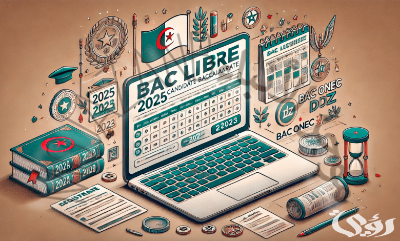 كيفية تسجيل بكالوريا أحرار الجزائر 2025 عبر bem.onec.dz