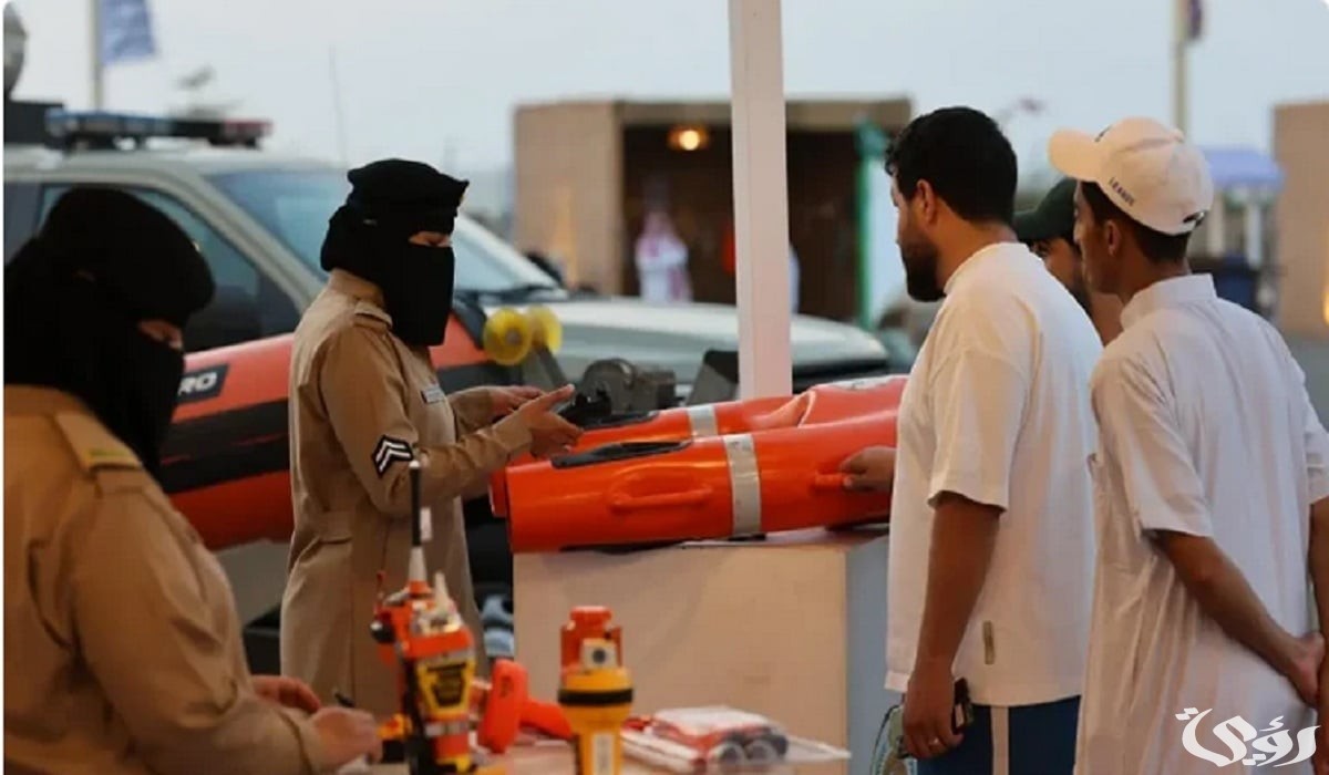 من أجل السلامة البحرية حرس الحدود السعودي يُقيم معرضًا ضمن مهرجان شتاء عسير بمحافظة البرك 2 لتعزيز السلامة البحرية.. حرس الحدود يُقيم معرضاً ضمن مهرجان “شتاء عسير” بمحافظة البرك